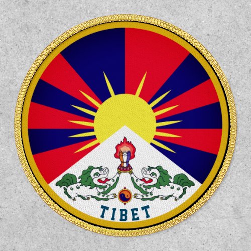 Emblem of Tibet Patch