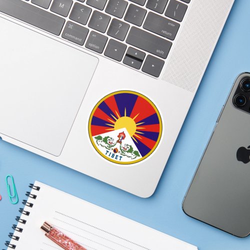 Emblem of Tibet Sticker