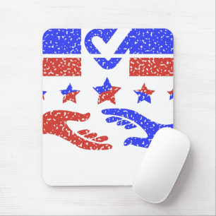 Emblem of Unity - Celebrating Collaborative Trust Mouse Pad