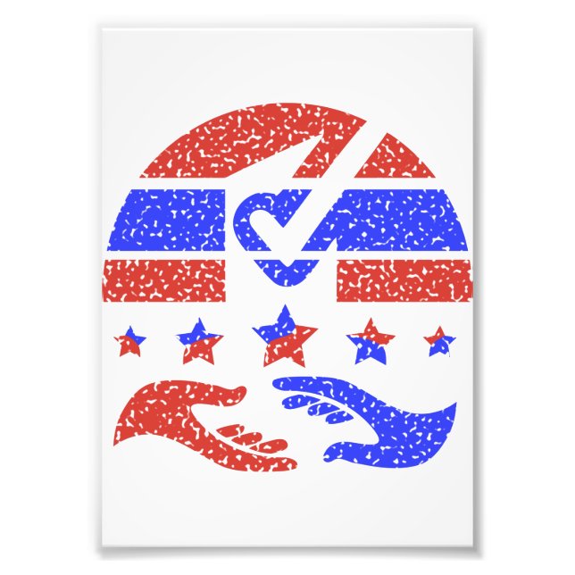 Emblem of Unity - Celebrating Collaborative Trust Photo Print (Front)