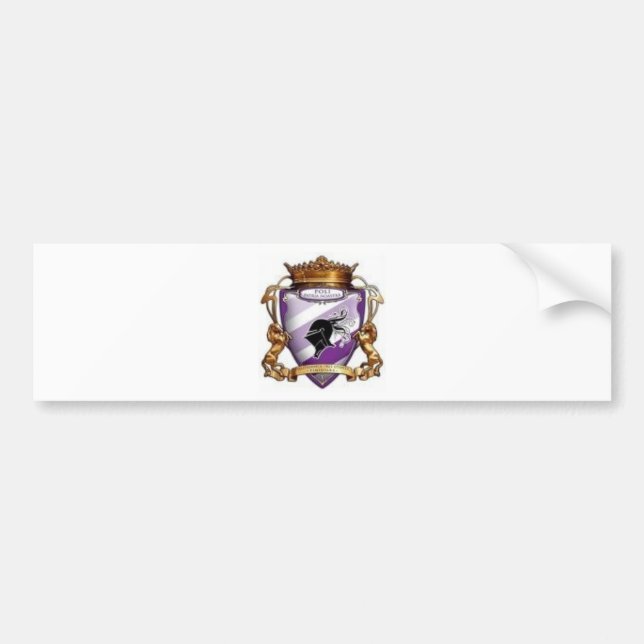 emblema poli timisoara bumper sticker (Front)