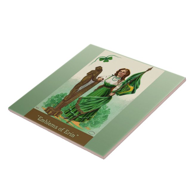 Emblems of Erin Tile (Side)