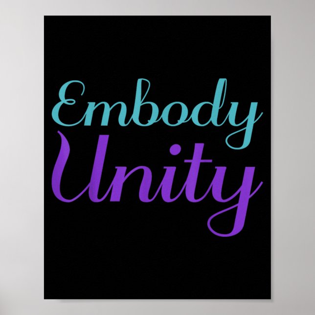 Embody Unity Prevention Awareness Poster (Front)
