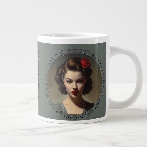 Embodying Fearless Confidence Giant Coffee Mug