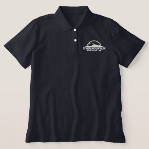 Embordered polo shirt