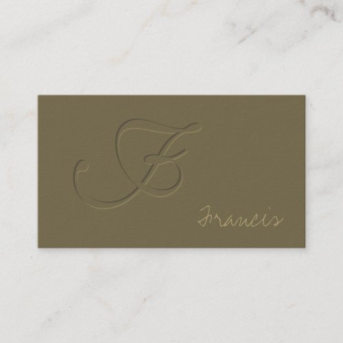 Emboss Business Card Templates