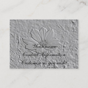 Emboss Look Cosmos Flower Card