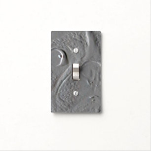 Embossed Boston Terrier face Light Switch Cover