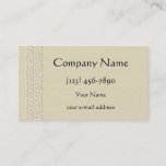 Embossed Celtic Border Business Card
