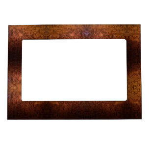 embossed copper circuit pattern magnetic frame