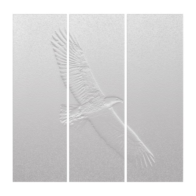 Embossed Eagle Triptych (Front)