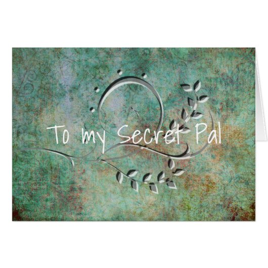 Embossed floral cards (Front Horizontal)