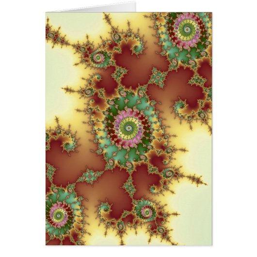Embossed - Fractal Card (Front)