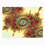 Embossed - Fractal Postcard
