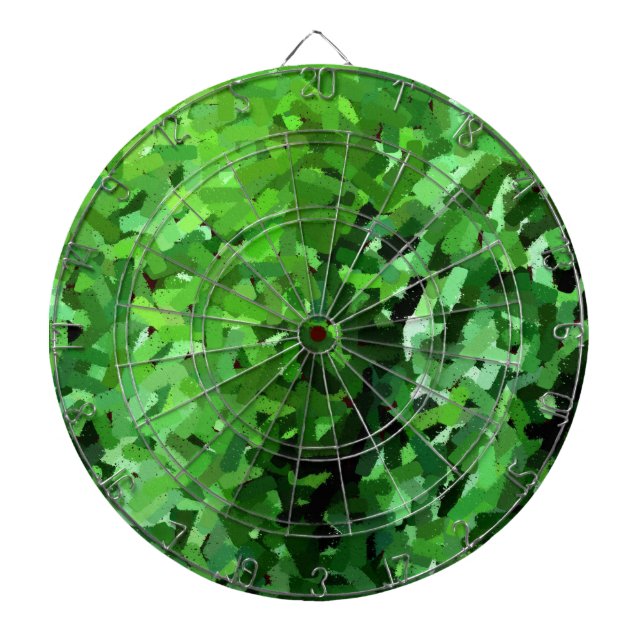 Embossed green grass #0448 dart board (Front)