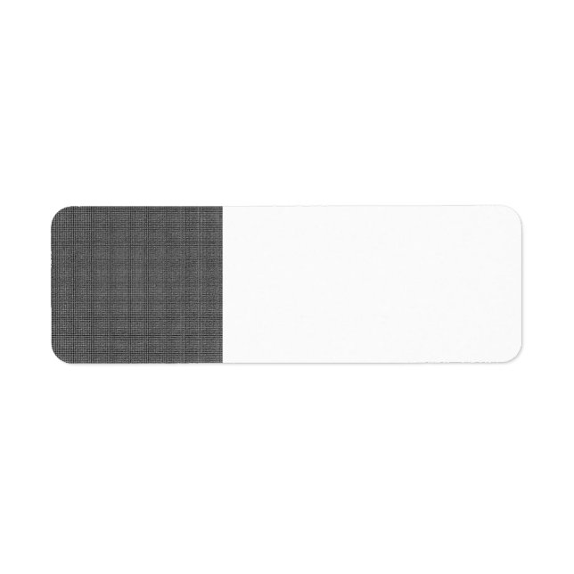 EMBOSSED GREY GRAY BUSINESS MODERN GRID STYLEBACKG LABEL (Front)