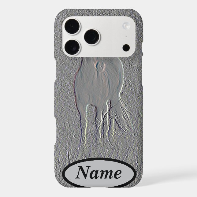 Embossed Horse Iphone Case (Back)