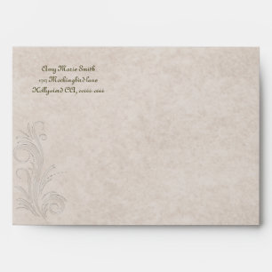 Embossed Illusion Debutante Ball Envelope