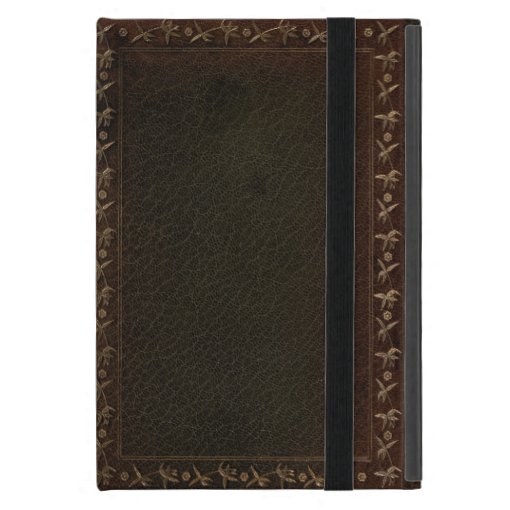 Embossed Leather book cover Zazzle