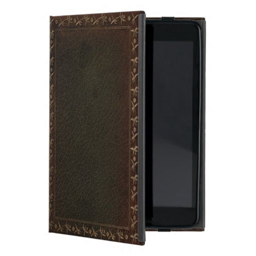 Embossed Leather book cover Zazzle