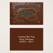 Embossed Leather Look ~ ATC (Front & Back)