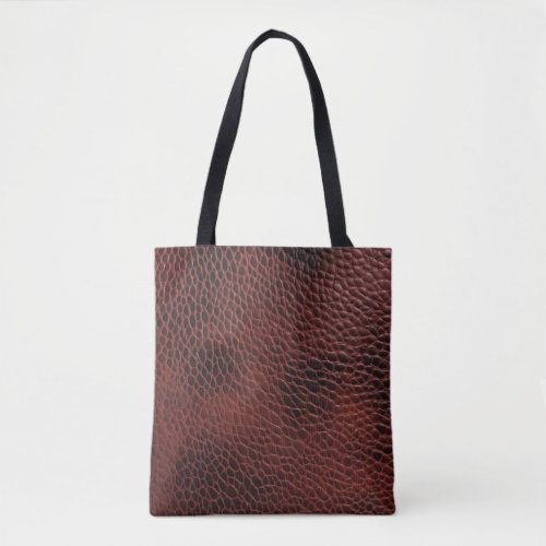 Embossed Leather Look Style Tote Bag