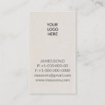 Embossed Logo Business Card at Zazzle