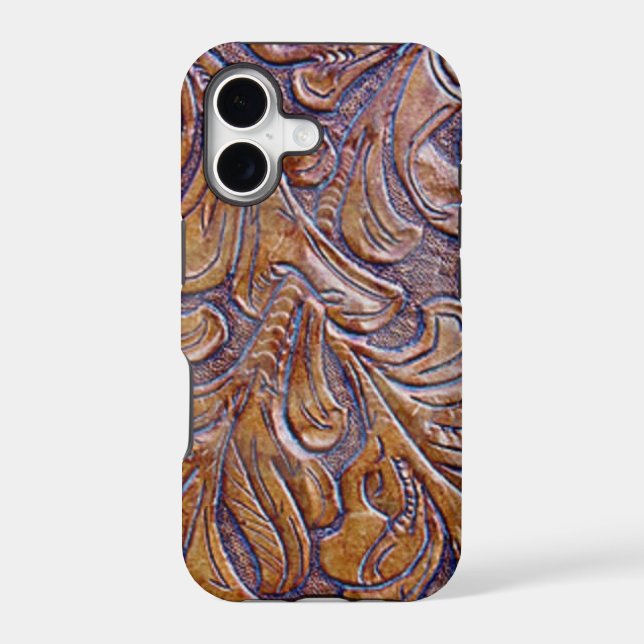 EMBOSSED MARK LEARMAN DESIGN IPHONE CASE (Back)