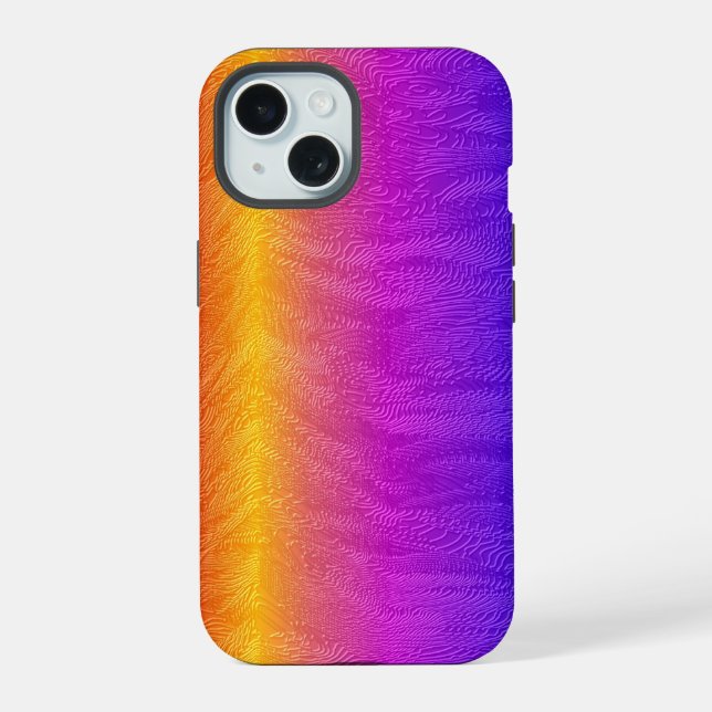 Embossed Rainbow Iphone Case (Back)