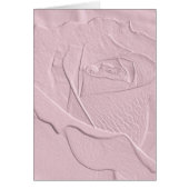 Embossed Soft Pink Rose (Front)