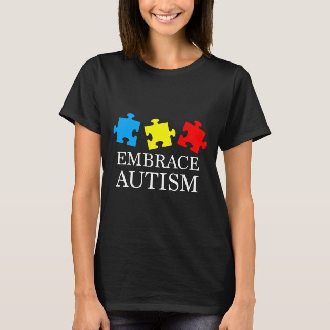 Embrace Autism Autism Tee (Front)
