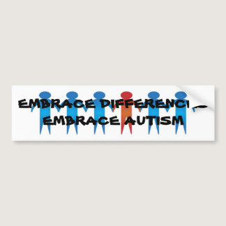 EMBRACE AUTISM BUMPER STICKER