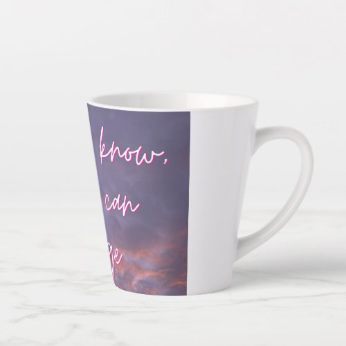 Embrace Change Latte Mug