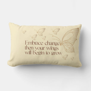 Embrace Change Lumbar Pillow