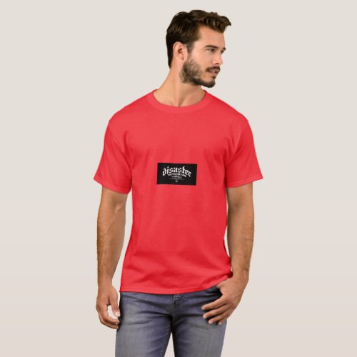 Embrace Chaos Disaster Text Design T_Shirt _ Wear