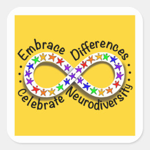 “Embrace Differences, Celebrate...” stickers