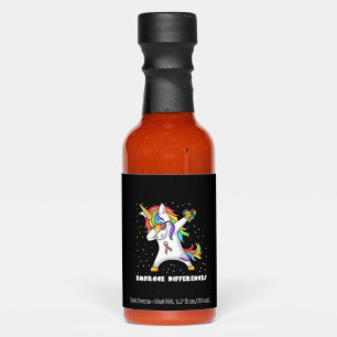 Embrace Differences Dabbing Unicorn T-shirt Autism Hot Sauces
