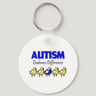 Embrace Differences Keychain