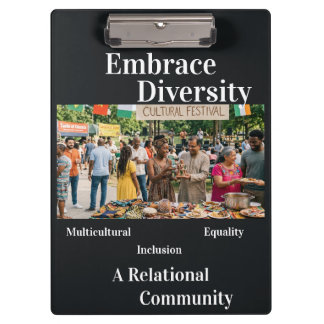 Embrace Diversity Clipboard