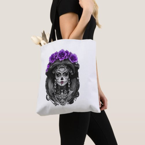 Embrace Elegance Shop Stunning Sugar Skull Women Tote Bag