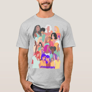 Embrace Equity - Happy Women's Day 2023 T-Shirt