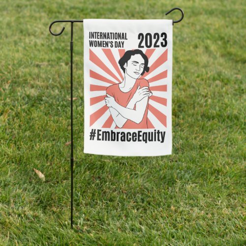 Embrace Equity International Womens Day 2023 Garden Flag