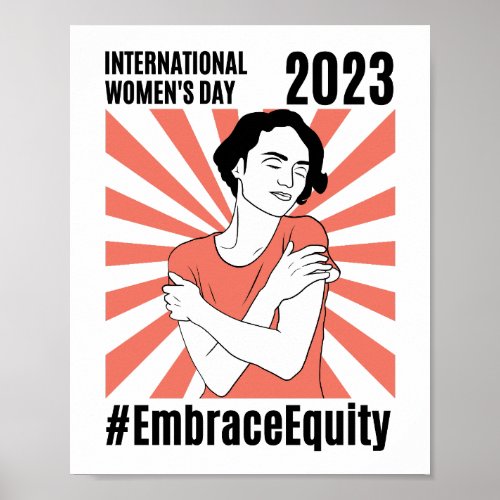 Embrace Equity International Womens Day 2023 Poster