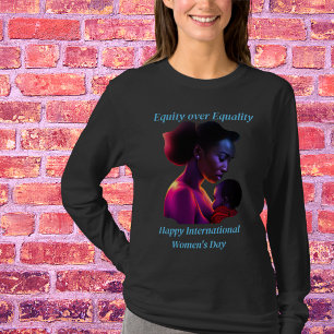 Embrace Equity International Women's Day Custom T-Shirt