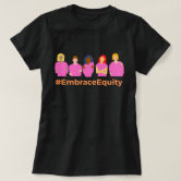  International Women's Day 2024 Break The Bias Black Queen  T-Shirt : Clothing, Shoes & Jewelry