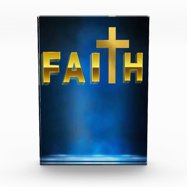 "Embrace Excellence, Illuminate Achievement  Acrylic Award (Front)