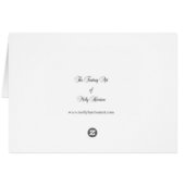 Embrace Fairy and Cat Card (Back Horizontal)