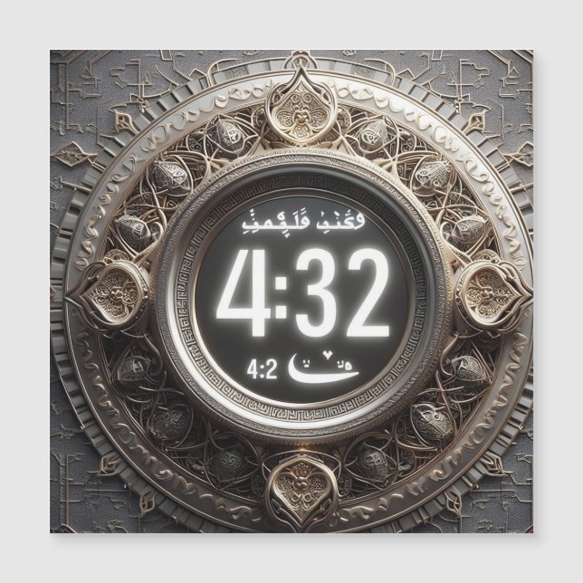 Embrace Fasting, Iftar, Suhoor & Spiritual Reflect (Front)