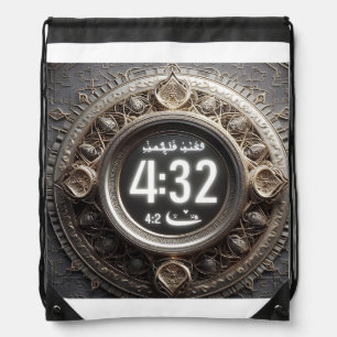 Embrace Fasting, Iftar, Suhoor & Spiritual Reflect Drawstring Bag
