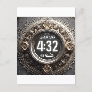 Embrace Fasting, Iftar, Suhoor & Spiritual Reflect Postcard